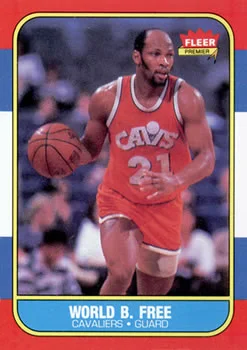 1986-87 Fleer World B. Free #35 card image