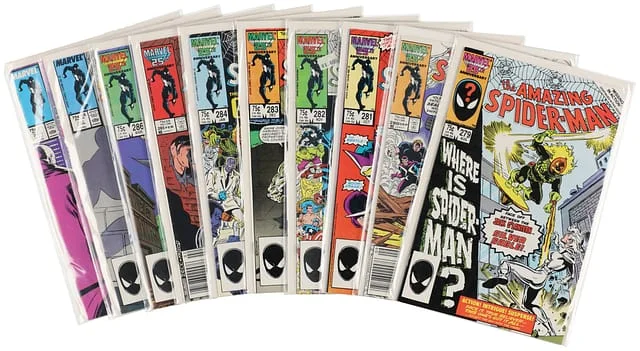 1986-87 Marvel) Books - Raw #10 card image