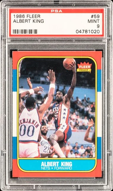 1986 Fleer Albert King #59 card image
