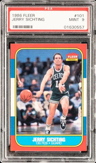 1986 Fleer Jerry Sichting #101 card image