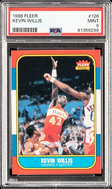 1986 Fleer Kevin Willis #126 card image
