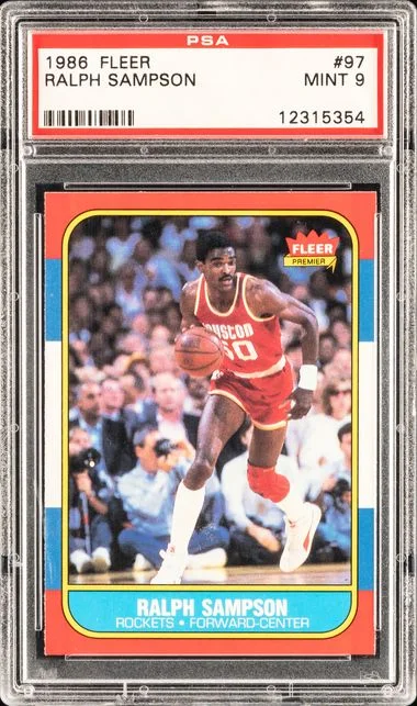 1986 Fleer Ralph Sampson #97 card image