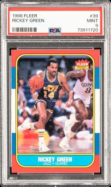 1986 Fleer Rickey #39 card image
