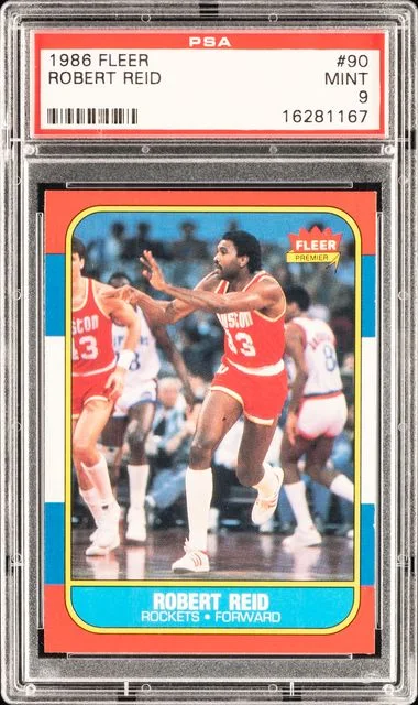 1986 Fleer Robert Reid #90 card image