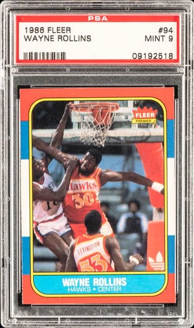 1986 Fleer Wayne Rollins #94 card image
