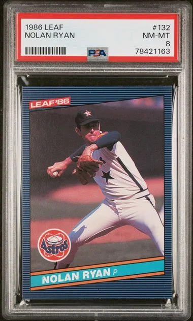 1986 Leaf Nolan Ryan #132 card image
