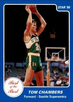 1986 Star Best of the Best Tom Chambers #4 card image