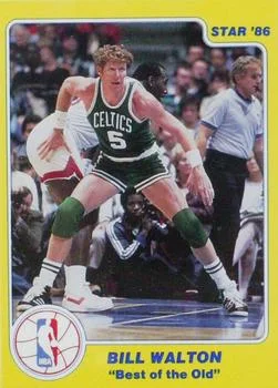1986 Star Best of the New/Old Bill Walton #NNO card image