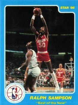 1986 Star Best of the New/Old Ralph Sampson #NNO card image