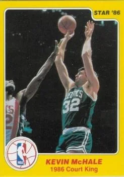 1986 Star Court Kings Kevin McHale #22 card image