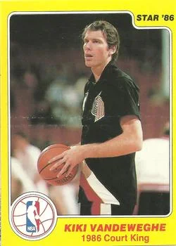 1986 Star Court Kings Kiki Vandeweghe #31 card image