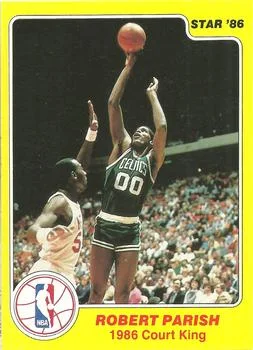 1986 Star Court Kings Robert Parish #26 card image