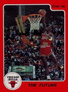 1986 Star Michael Jordan Michael Jordan The Future #10 card image