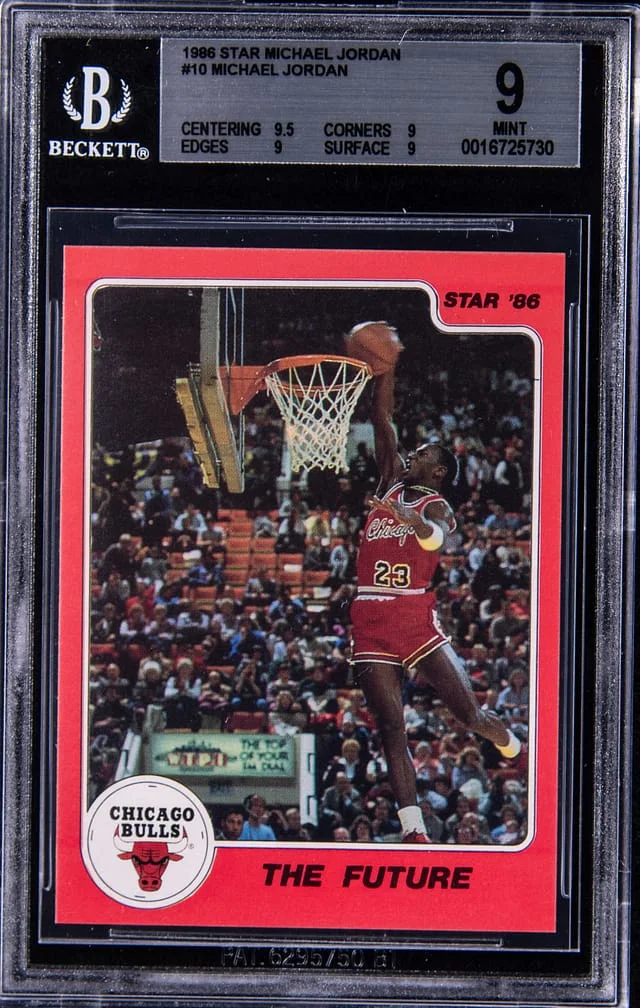1986 Star Michael Jordan Michael Jordan/The Future #10 card image