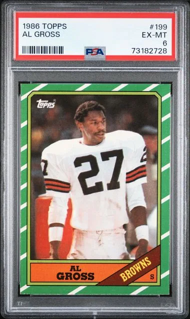 1986 Topps Al Gross #199 card image
