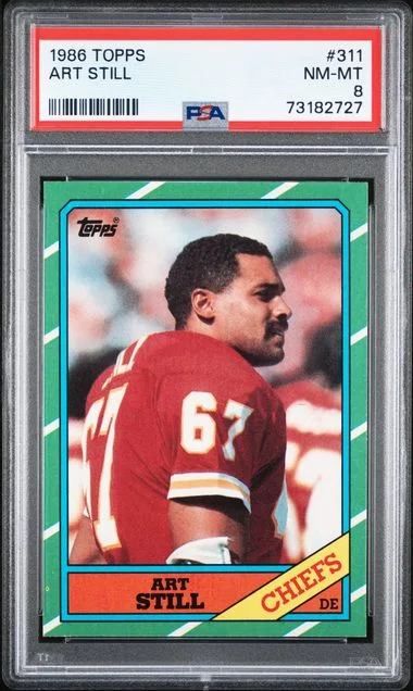 1986 Topps Art Still #311 card image