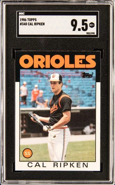 1986 Topps Cal Ripken #340 card image