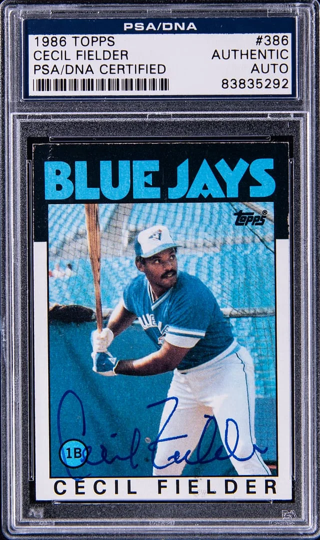 1986 Topps Cecil Fielder #388 card image