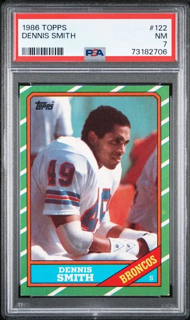 1986 Topps Dennis Smith #122 card image