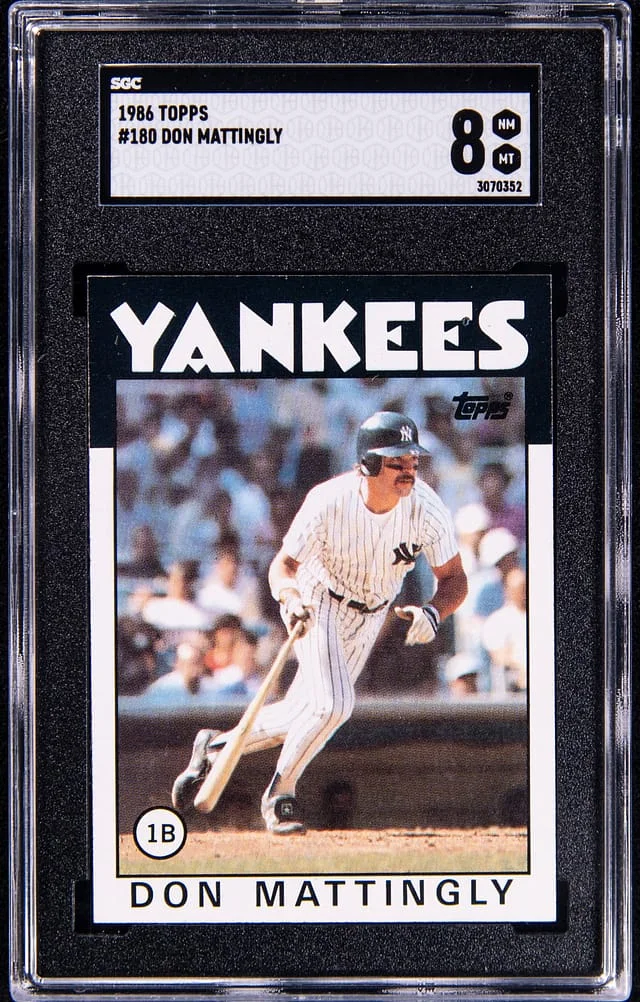 1986 Topps Don Mattignly #180 card image