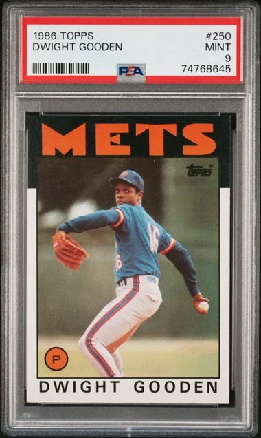 1986 Topps Dwight Gooden #250 card image