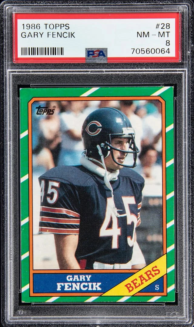 1986 Topps Gart Fencik #28 card image