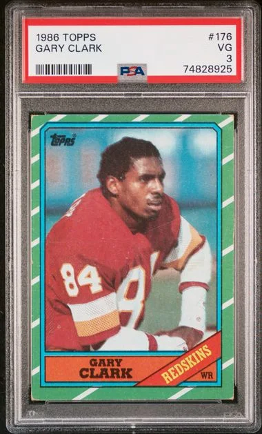 1986 Topps Gary Clark #176 card image