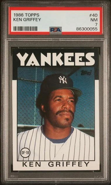 1986 Topps Ken Griffey #40 card image