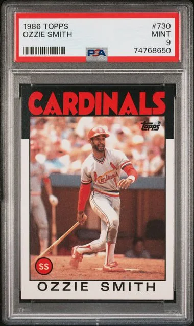 1986 Topps Ozzie Smith #730 card image