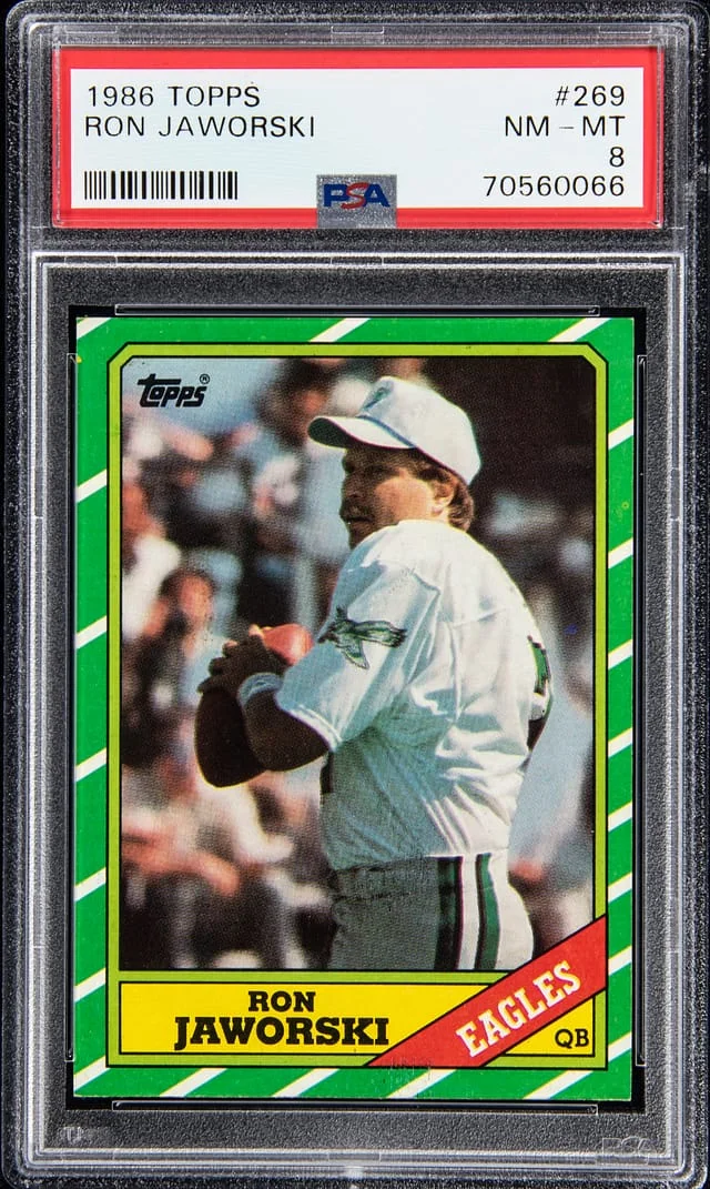 1986 Topps Ron Jaworski #269 card image