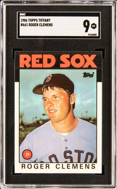 1986 Topps Tiffany Roger Clemens #661 card image