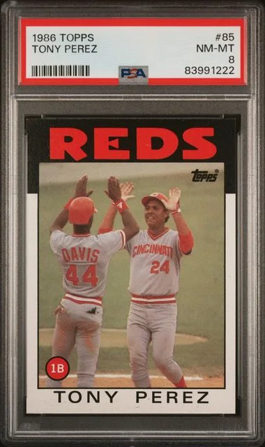 1986 Topps Tony Perez #85 card image