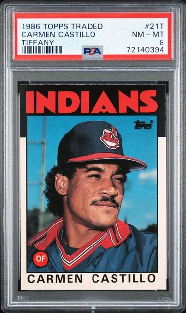 1986 Topps Traded Carmen Castillo Tiffany #21T card image