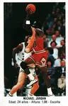 1987-88 Campeonato de Liga Baloncesto Converse Merchante (Spain) Michael Jordan #146 card image