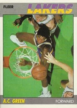 1987-88 Fleer A.C. Green #42 card image