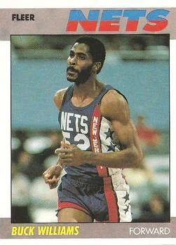 1987-88 Fleer Buck Williams #120 card image