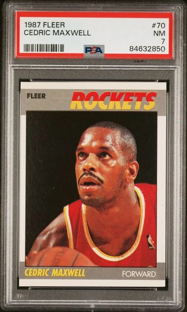 1987-88 Fleer Cedric Maxwell #70 card image