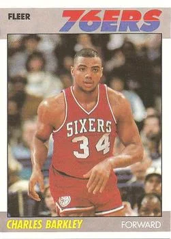 1987-88 Fleer Charles Barkley #9 card image