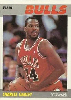 1987-88 Fleer Charles Oakley #79 card image
