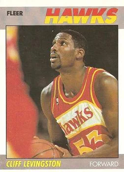 1987-88 Fleer Cliff Levingston #63 card image