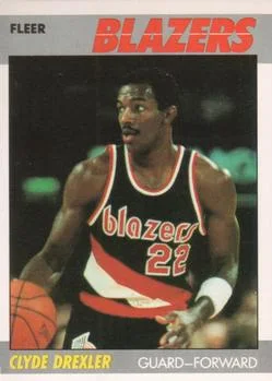 1987-88 Fleer Clyde Drexler #30 card image