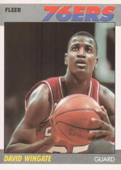 1987-88 Fleer David Wingate #125 card image