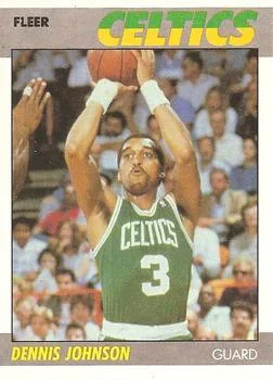 1987-88 Fleer Dennis Johnson #54 card image