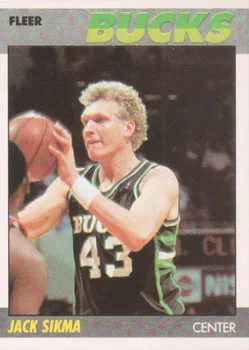 1987-88 Fleer Jack Sikma #100 card image