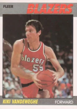 1987-88 Fleer Kiki Vandeweghe #116 card image