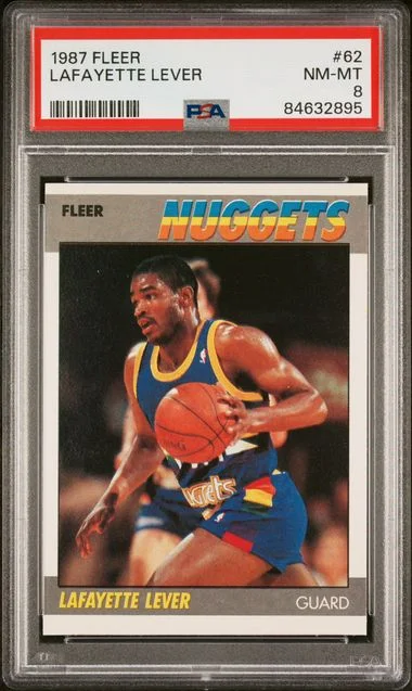1987-88 Fleer Lafayette Lever #62 card image