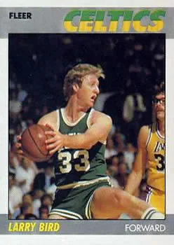 1987-88 Fleer Larry Bird #11 card image