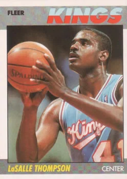 1987-88 Fleer LaSalle Thompson #107 card image