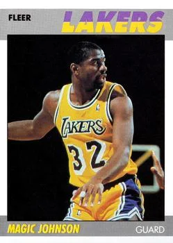 1987-88 Fleer Magic Johnson #56 card image