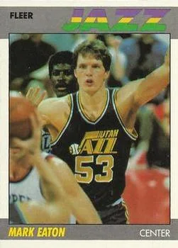 1987-88 Fleer Mark Eaton #32 card image